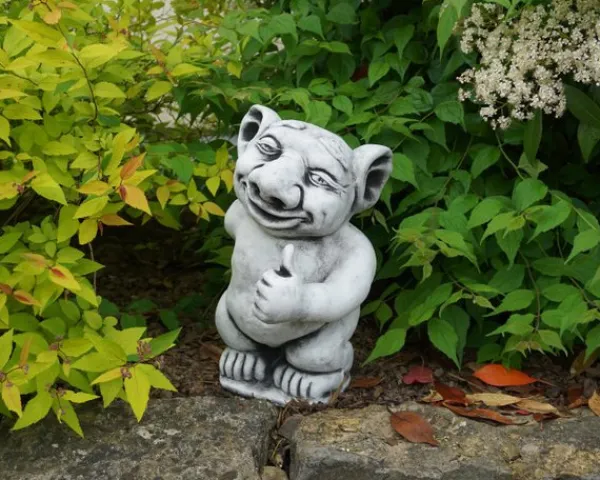 Gartendekoparadies Trolls-Troll XXL pense "tout va bien"