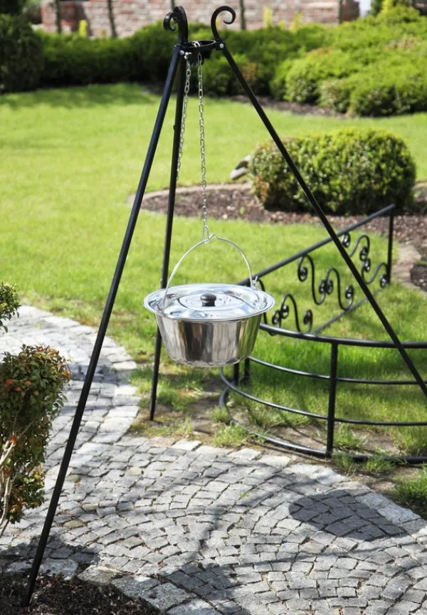 Gartendekoparadies Bols À Feu & Poêles De Jardin-Trépied 180 cm