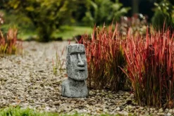 Gartendekoparadies Belle|Figures & Statues-Tête moaï : les statues de pierre de l'île de Pâques