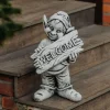 Gartendekoparadies Gnome-Un gnome amical accueille les invités