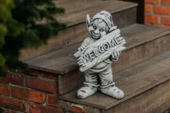 Gartendekoparadies Gnome-Un gnome amical accueille les invités