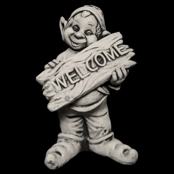 Gartendekoparadies Gnome-Un gnome amical accueille les invités