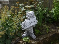 Gartendekoparadies Gnome-Un gnome amical accueille les invités