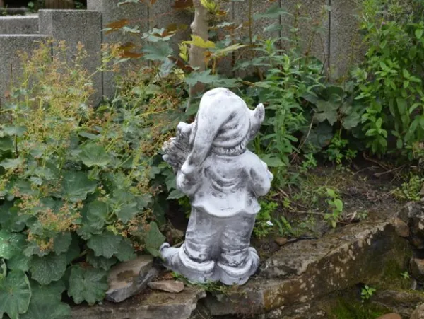 Gartendekoparadies Gnome-Un gnome amical accueille les invités
