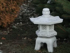 Gartendekoparadies Lanternes En Pierre-Un point culminant : la lanterne japonaise en pierre Oki-gata