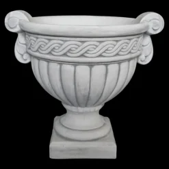 Gartendekoparadies Jardinières-Vase en pierre en lot de 2