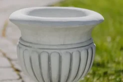 Gartendekoparadies Jardinières-Vases à plantes ronds dans un ensemble