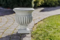 Gartendekoparadies Jardinières-Vases à plantes ronds dans un ensemble