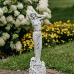 Gartendekoparadies Figures & Statues-Vénus élégante sur l'eau