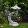 Gartendekoparadies Lanternes En Pierre-Vrille japonaise magnifiquement incurvée