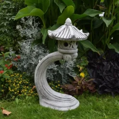 Gartendekoparadies Lanternes En Pierre-Vrille japonaise magnifiquement incurvée