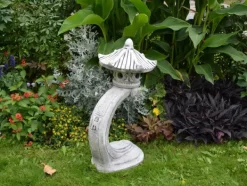 Gartendekoparadies Lanternes En Pierre-Vrille japonaise magnifiquement incurvée