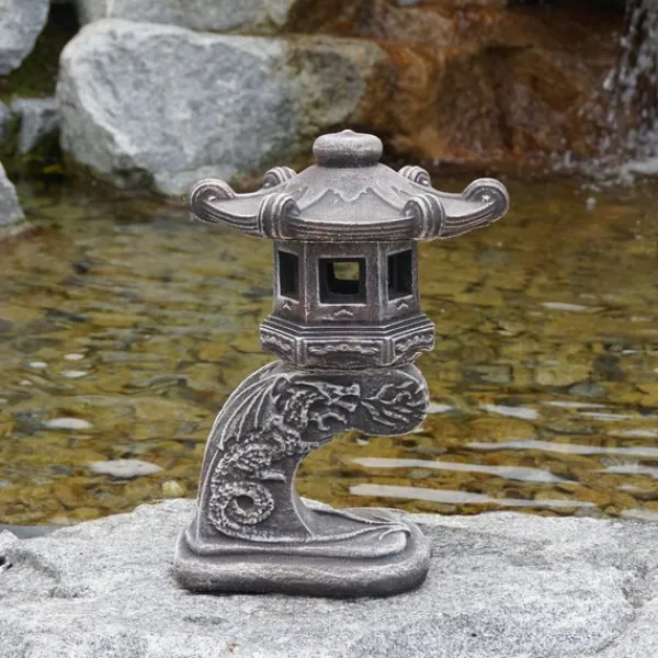 Gartendekoparadies Lanternes En Pierre-Vrilles japonaises au look antique