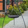 Gartendekoparadies Bols À Feu & Poêles De Jardin-Wok sur Trépied 200 cm– en acier 60 cm