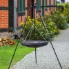 Gartendekoparadies Bols À Feu & Poêles De Jardin-Wok sur Trépied 180 cm– en acier 60 cm